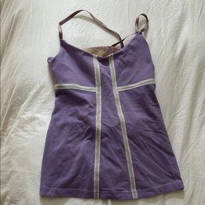 Lululemon purple running tank